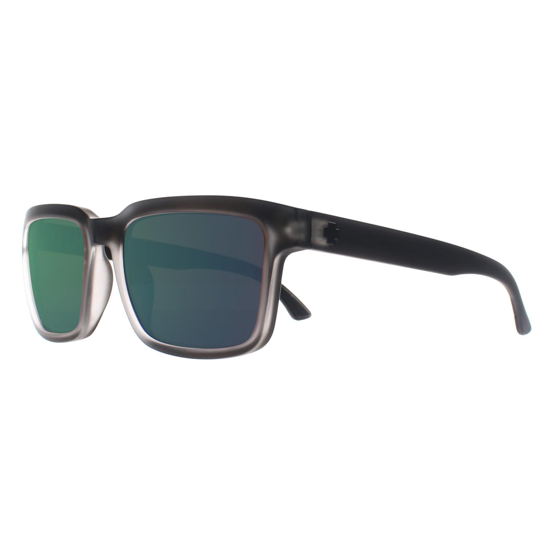 Spy Sunglasses Helm2 673520102356 Matte Black Emerald Green Spectra