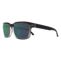 Spy Sunglasses Helm2 673520102356 Matte Black Emerald Green Spectra