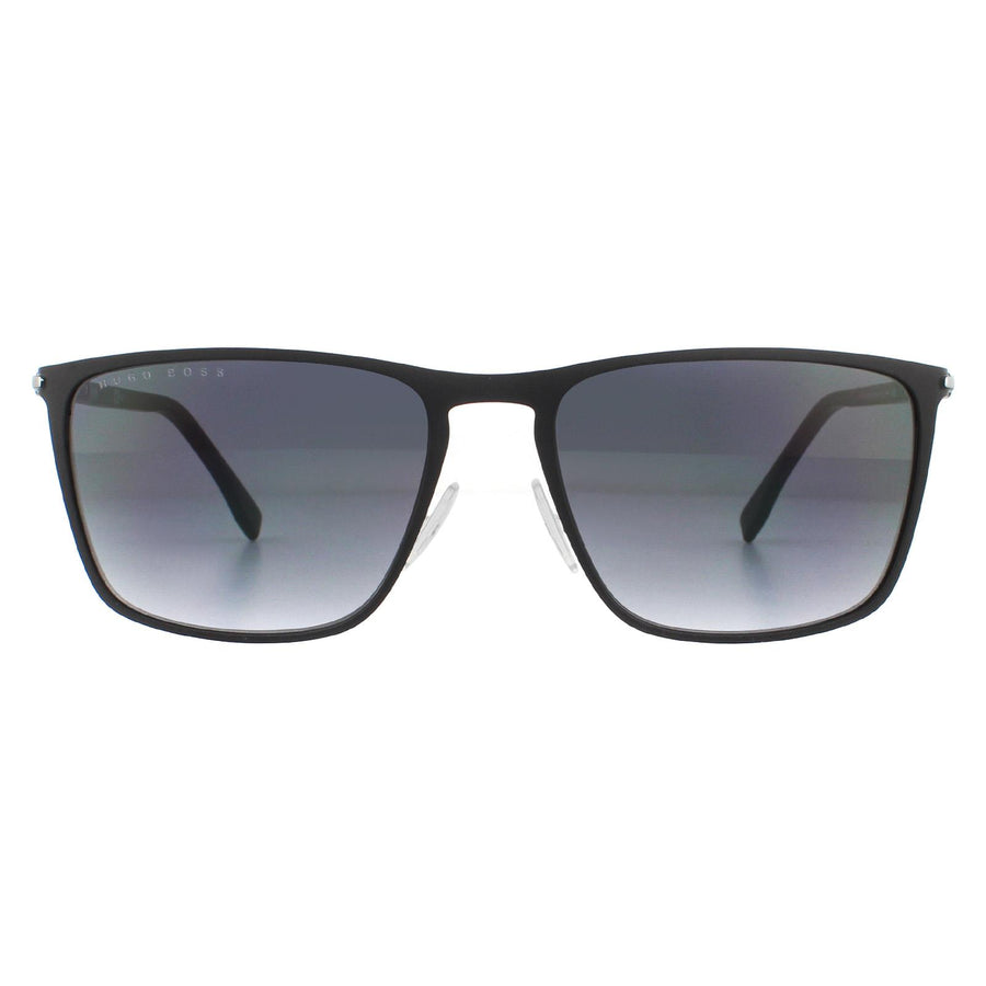 Hugo Boss 1004/S Sunglasses Matte Black / Grey Gradient
