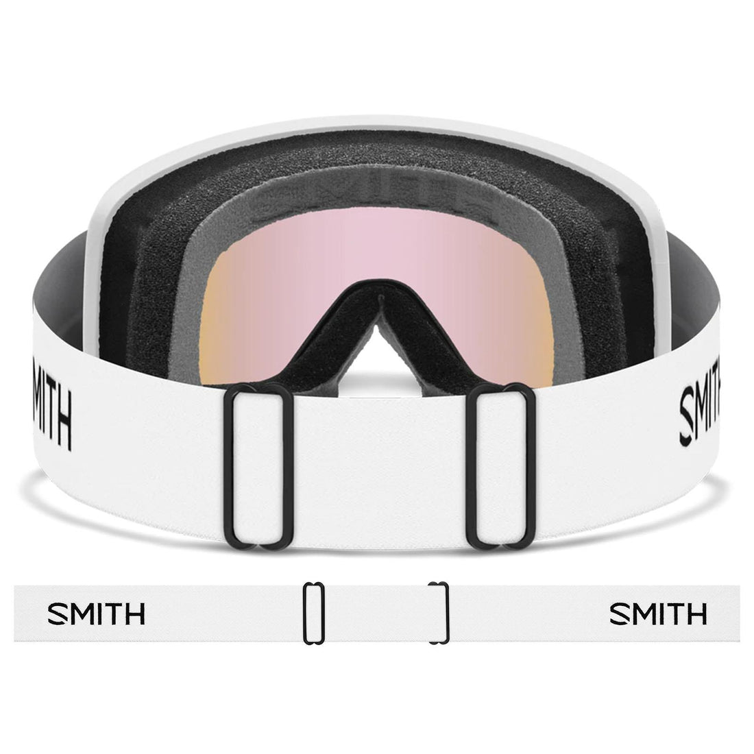 Smith Ski Goggles Transfer 1DG ZF White Blue Sensor Mirror
