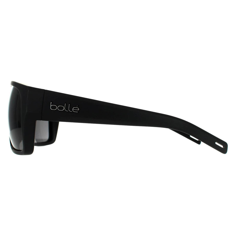 Bolle Sunglasses Falco 12638 Matte Black TNS Grey Polarised