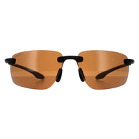 Serengeti Sunglasses Erice 8502 Dark Brown Sanded PhD 2.0 Polarized Drivers Brown