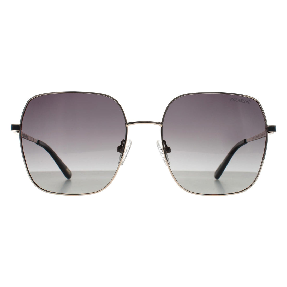 Skechers Sunglasses SE6266 32D Shiny Pale Gold Smoke Polarized