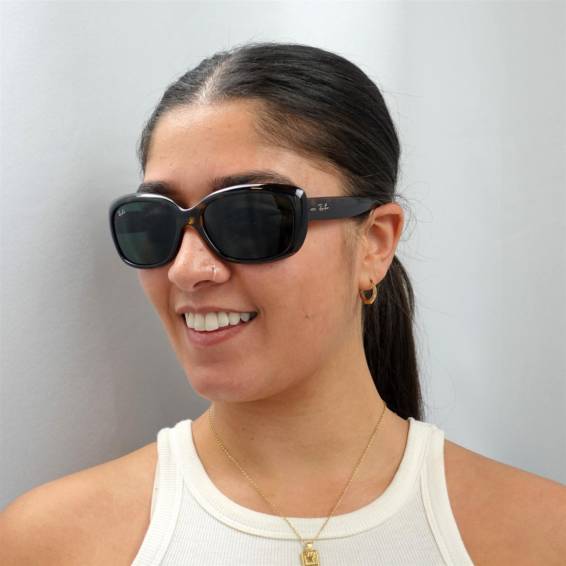 Ray-Ban Sunglasses Jackie Ohh 4101 710 Havana Green