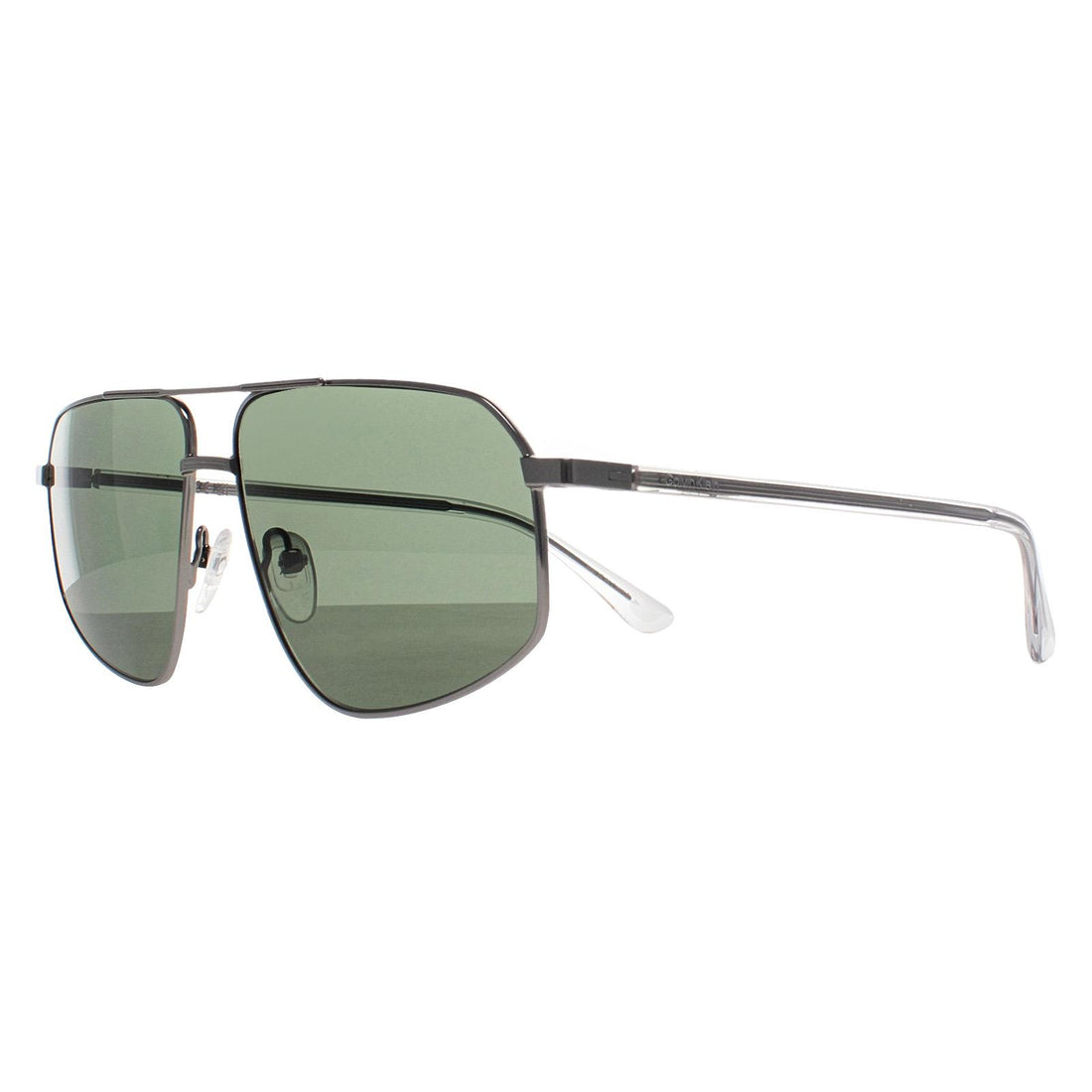 Calvin Klein Sunglasses CK23126S 015 Matte Light Gunmetal Green
