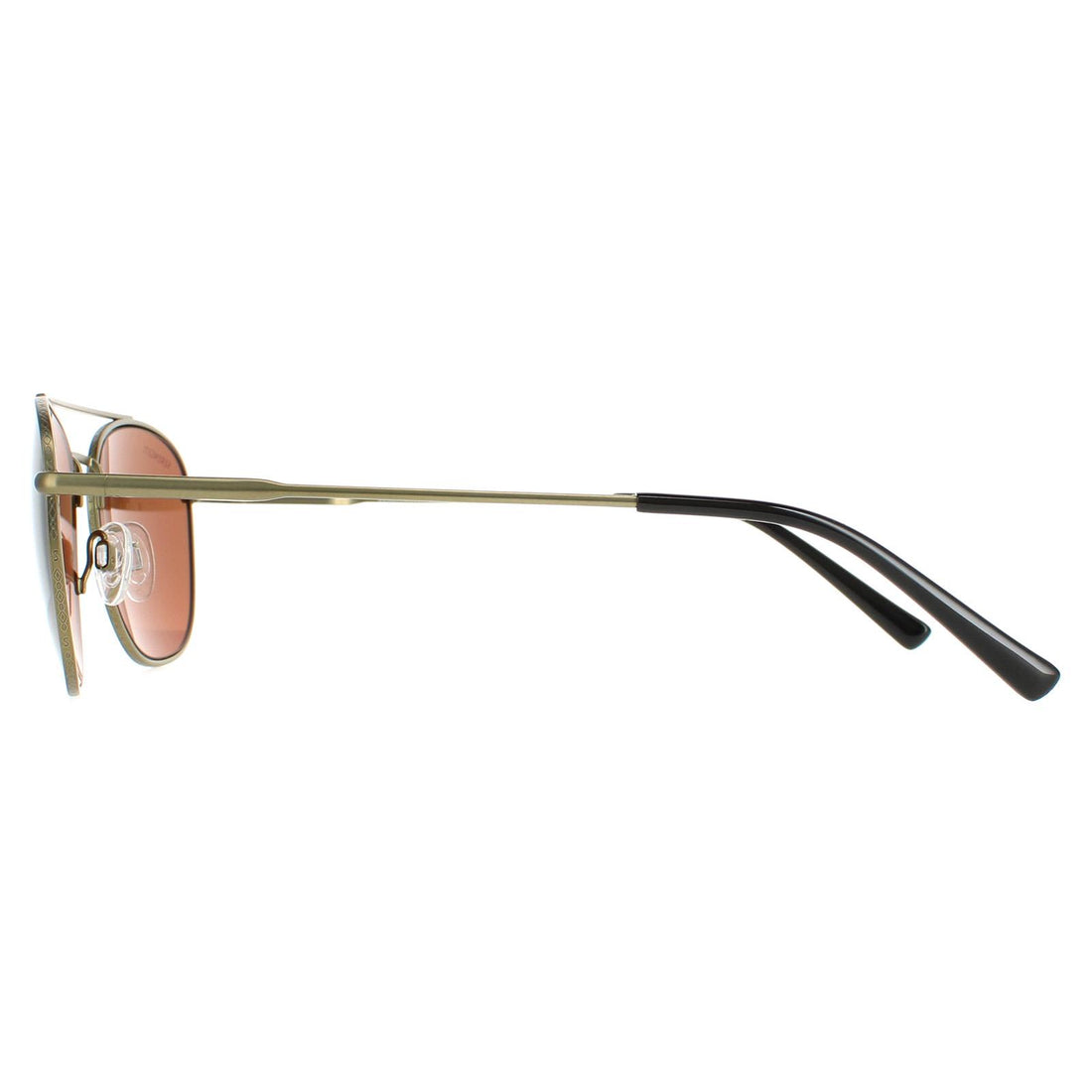 Serengeti Sunglasses Carroll SS542003 Matte Khaki Mineral Polarized Drivers Gold