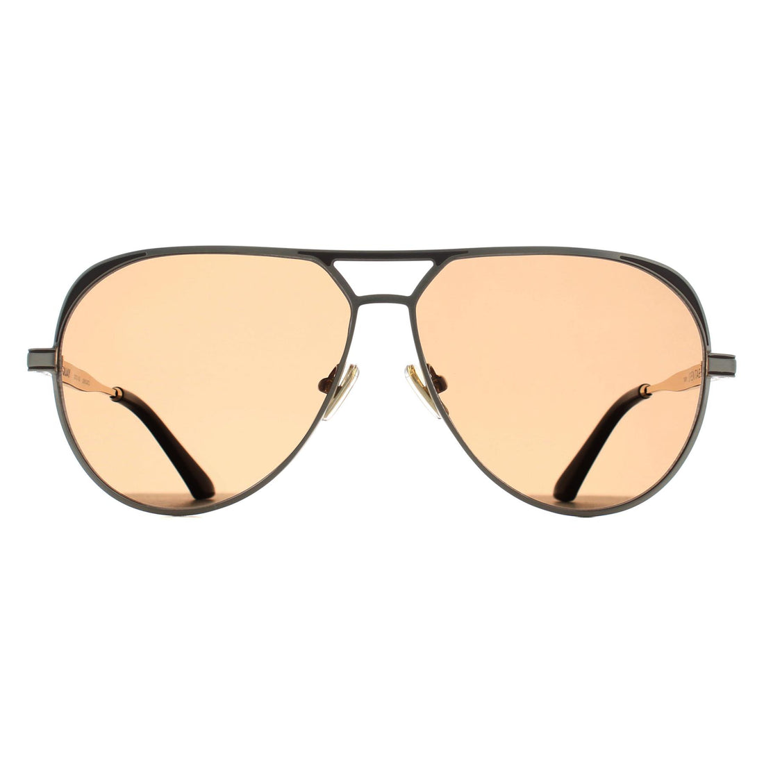 Quay Sunglasses Open Tab 76809 Gold Doe Tan