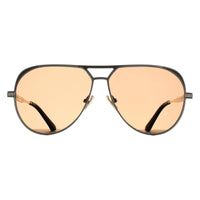 Quay Sunglasses Open Tab 76809 Gold Doe Tan