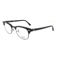 Ray-Ban Glasses Frames 5154 Clubmaster 2077 Matt Black 49mm