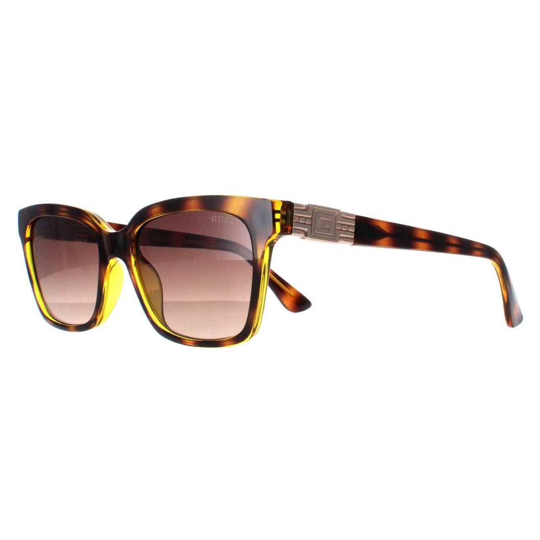 Guess Sunglasses GU7869 52F Dark Havana Brown Gradient