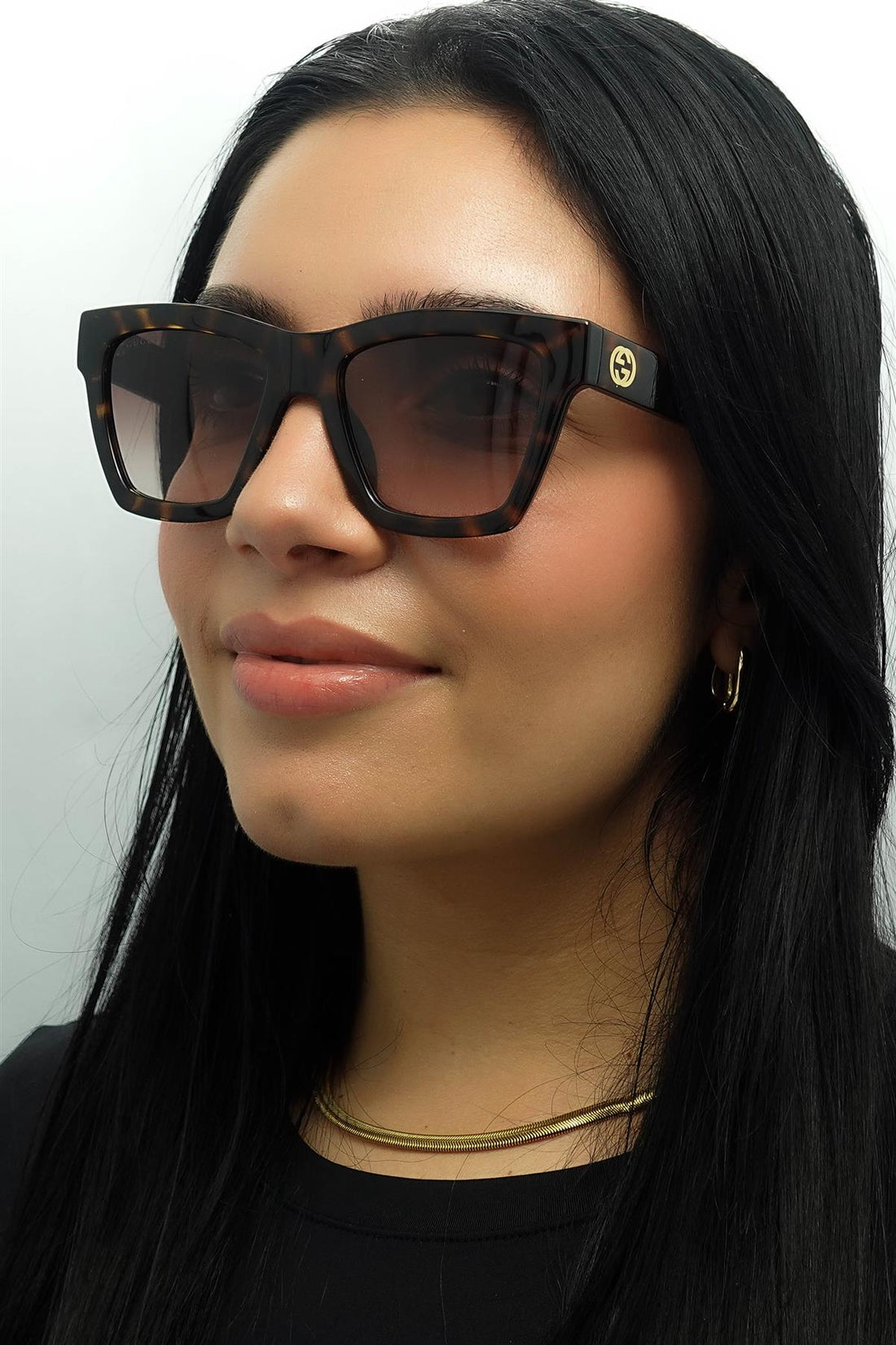 Gucci Sunglasses GG1714S 002 Havana Brown Gradient