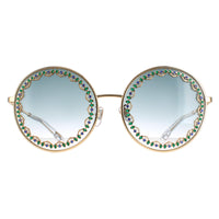 Chopard Sunglasses SCHF11S 0300 Shiny Rose Gold Smoke Gradient