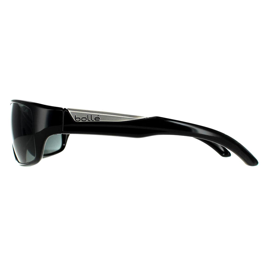 Bolle Sunglasses Vibe 11651 Shiny Black TNS Grey