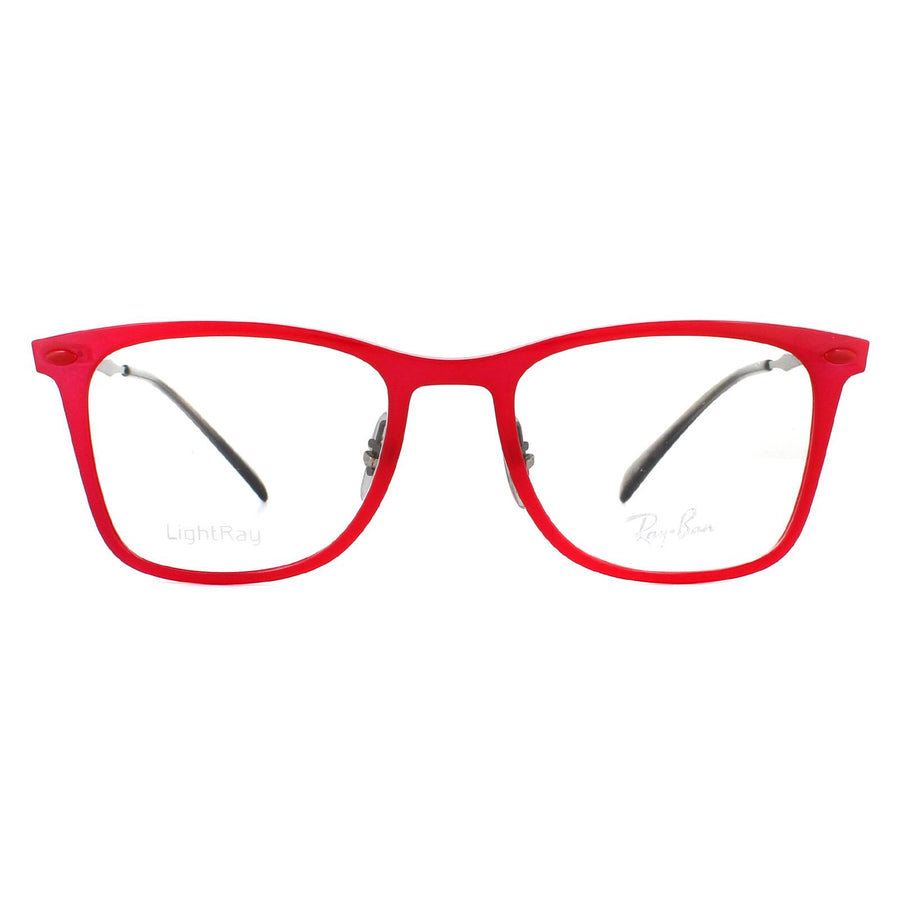 Ray-Ban 7086 Glasses Frames Red 49