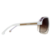 Carrera Sunglasses Topcar 1/N P9U HA White Crystal Brown Gradient