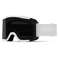 Smith Ski Goggles Squad 0E4 4Y White Vapor ChromaPop Sun Black Yellow