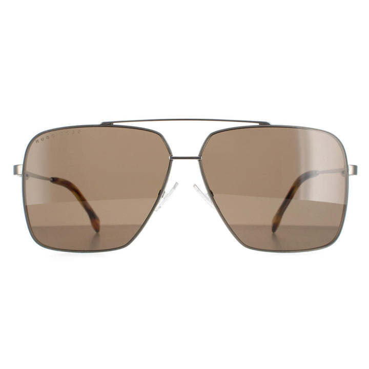 Hugo Boss Sunglasses BOSS 1325/S 6C5 70 Brown Horn Ruthenium Brown