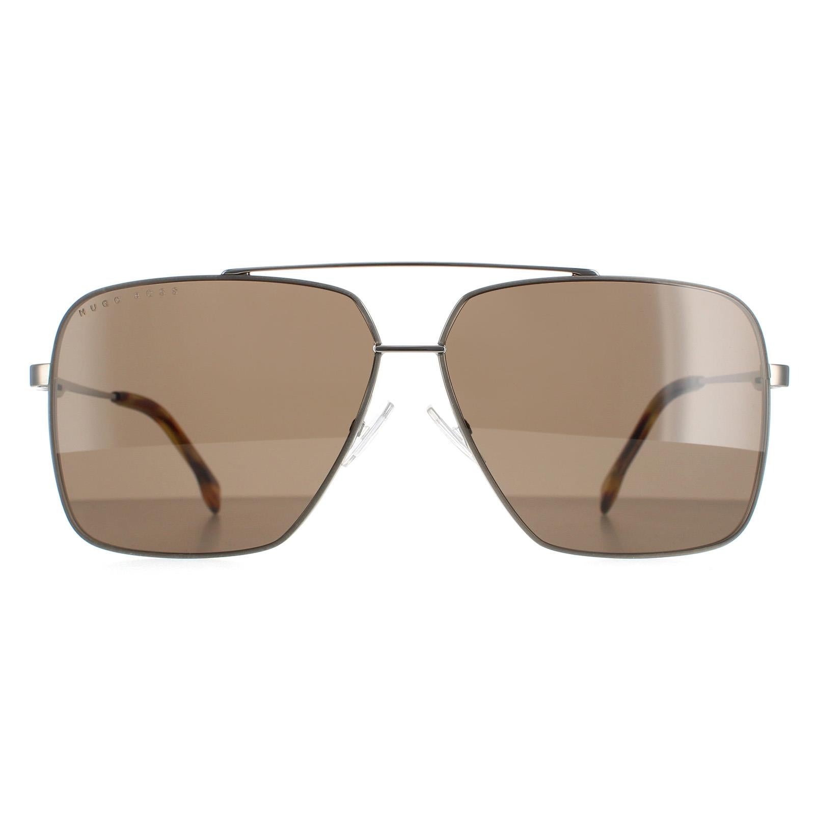 Sunglasses 1325 S 6C5 70 Horn Ruthenium