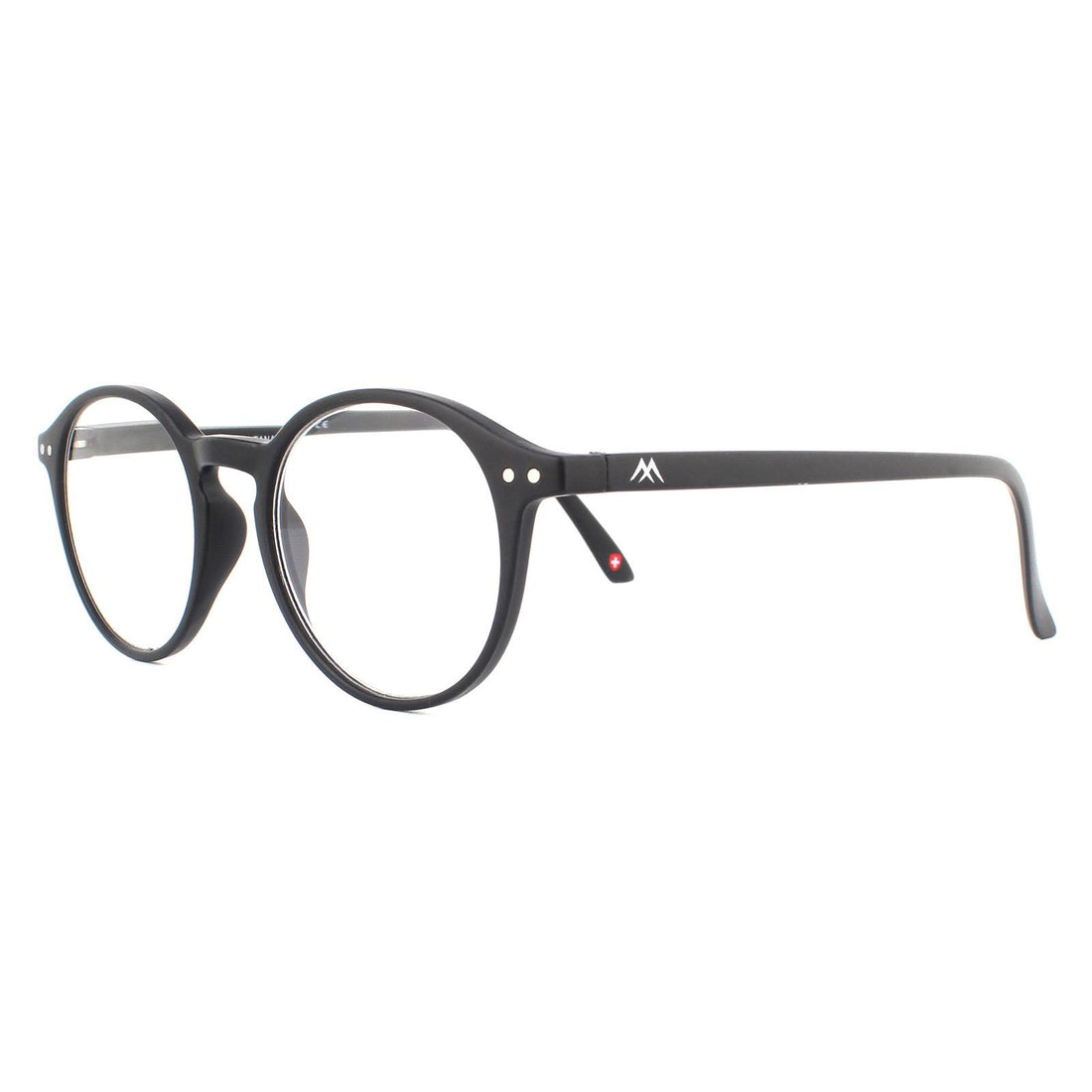 Montana Reading Glasses MR65 Matte Black Men Women +1.00