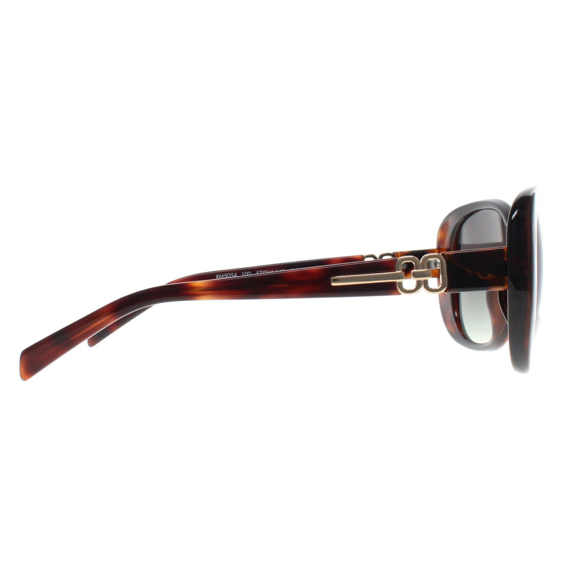 Karen Millen Sunglasses KM5054 100 Dark Havana Grey