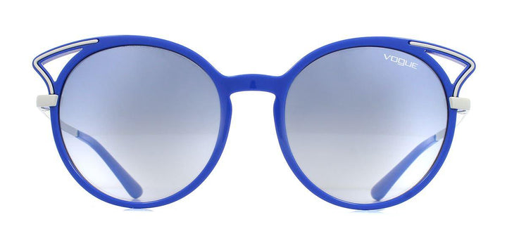Vogue Sunglasses VO5136S 25407B Blue Gradient Light Blue Mirror Silver