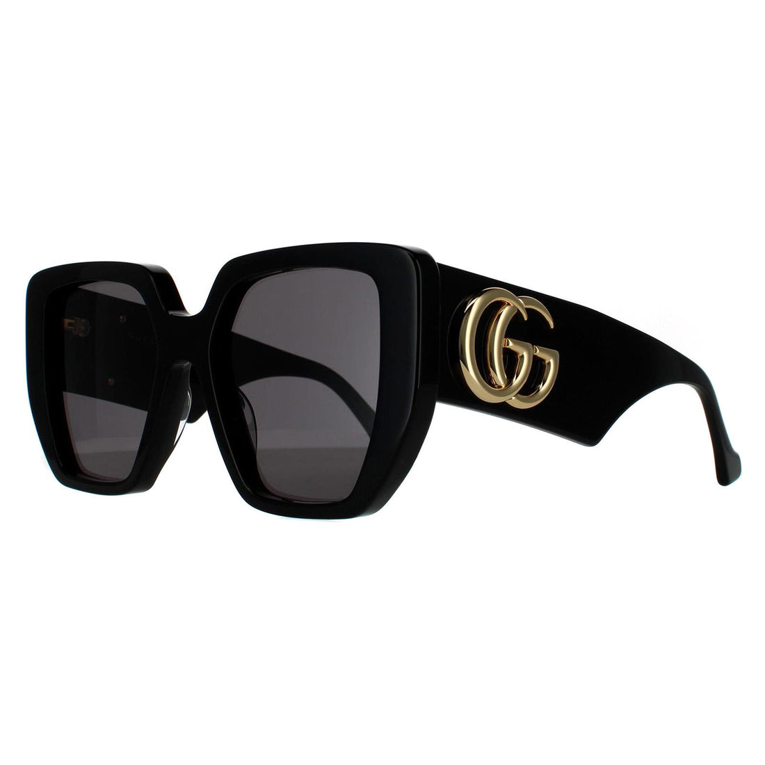 Gucci Sunglasses GG0956S 003 Black Grey