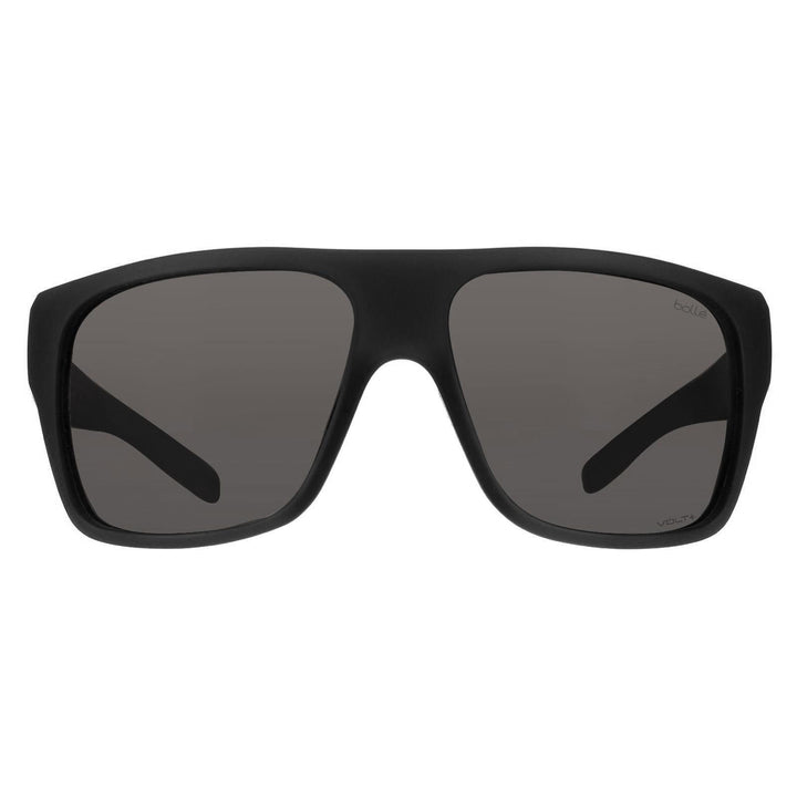Bolle Sunglasses Falco BS019001 Matte Crystal Black Volt+ Gun Polarised