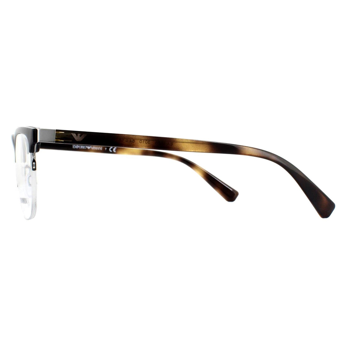 Emporio Armani Glasses Frames EA 1066 3010 Black 54mm Mens