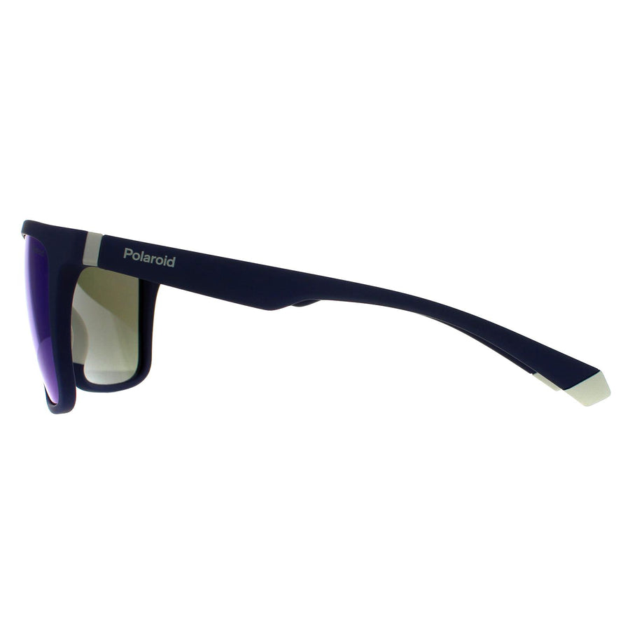 Polaroid Sunglasses PLD 2126/S XW0 5X Blue Grey Blue Mirror Polarized