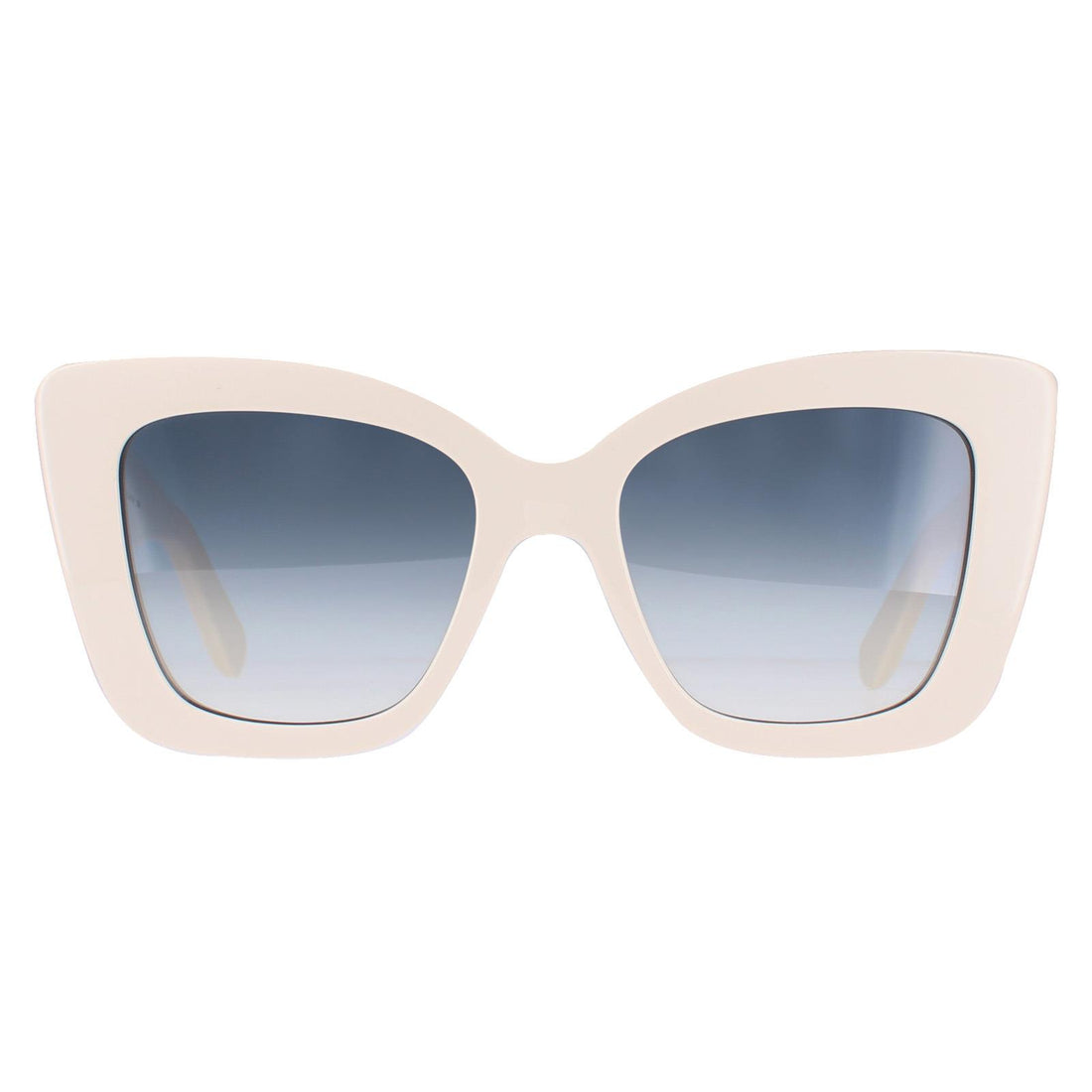 Salvatore Ferragamo Sunglasses SF1023S 103 Ivory Blue Grey Gradient
