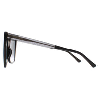 Jimmy Choo Sunglasses LESSIE/S 807 9O Black Grey Gradient