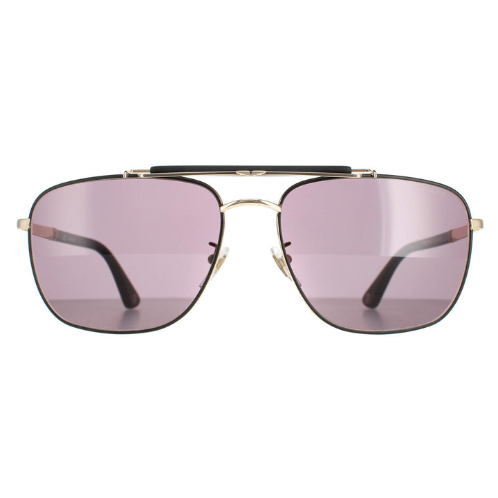 Police Sunglasses SPLD43 Origins 44 0302 Rose Gold Semi Matte Black Smoke