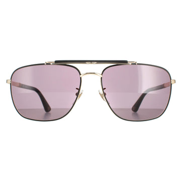 Police Sunglasses SPLD43 Origins 44 0302 Rose Gold Semi Matte Black Smoke