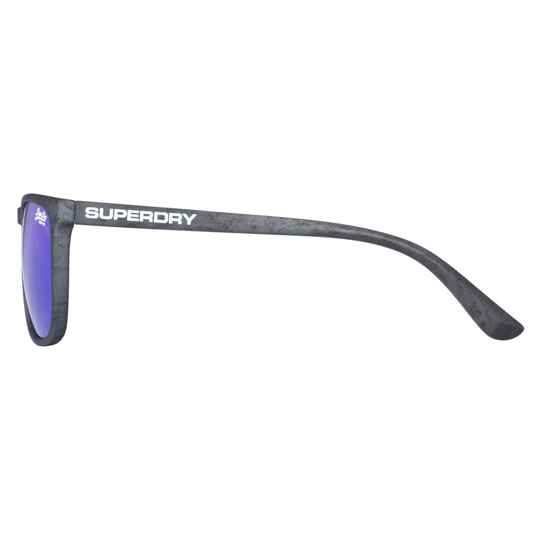 Superdry Sunglasses SDS Shockwave 182 Matte Black Green Mirror