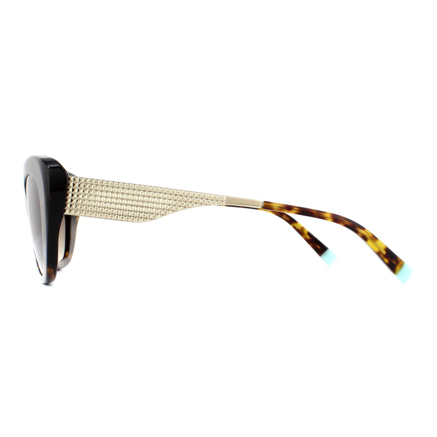 Tiffany Sunglasses TF 4158 80153B Dark Havana Brown Gradient