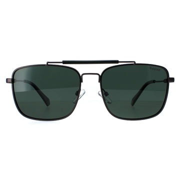 Polaroid Sunglasses PLD 2111/S R80/UC Matte Dark Ruthenium Green Polarized