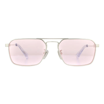 Police Sunglasses SPLA23 Lewis Hamilton 0579 Shiny Palladium Pink 57mm