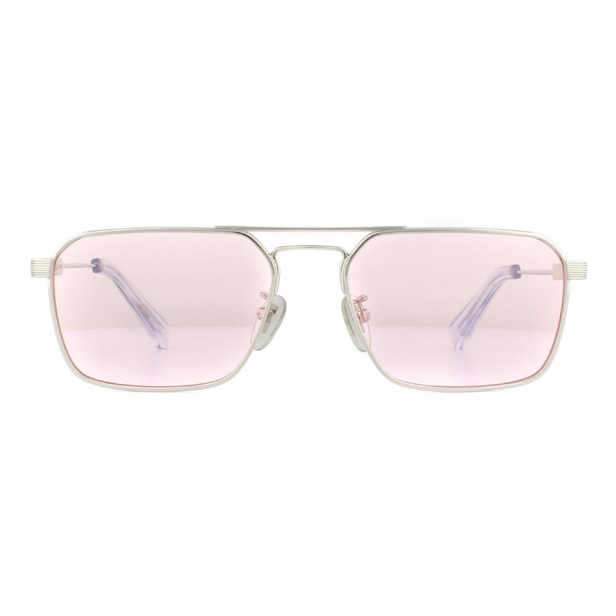 Police Sunglasses SPLA23 Lewis Hamilton 0579 Shiny Palladium Pink 57mm