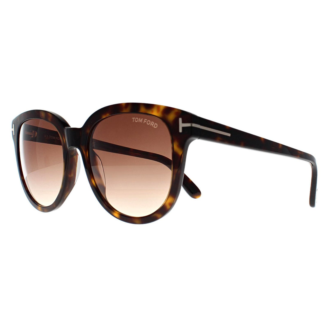 Tom Ford Sunglasses Olivia FT0914 52F Dark Havana Brown Gradient