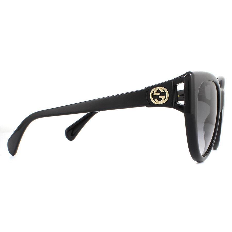 Gucci Sunglasses GG0877S 001 Black Grey Gradient