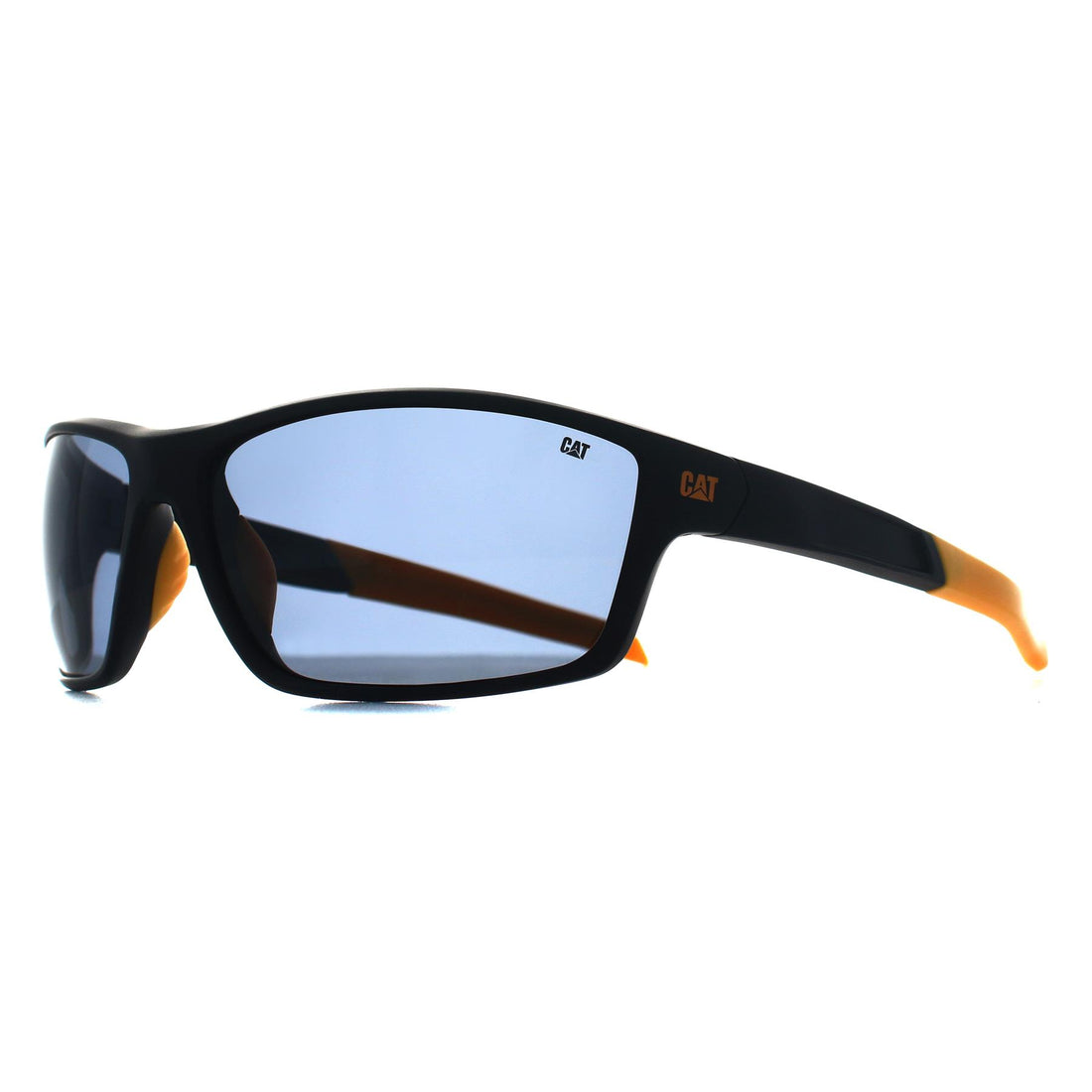 Caterpillar Sunglasses CTS-8020 104P Matte Navy Solid Smoke Polarized