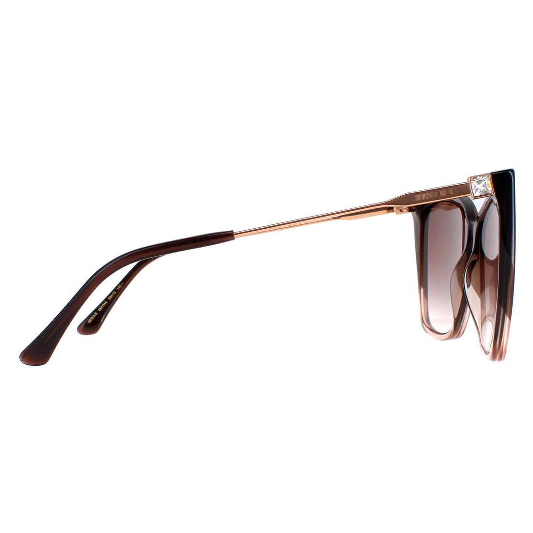Jimmy Choo Sunglasses Seba/S 0MY/HA Brown Shaded Beige Brown Gradient