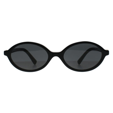 Miu Miu Sunglasses MU04ZS 1AB5S0 Black Dark Grey