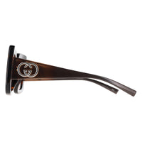 Gucci Sunglasses GG2025S 002 Havana Brown Red