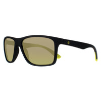 Smarty Sunglasses SA2306 A Matte Black Rubber Yellow Bronze Blue Flash