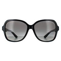 Armani Exchange AX4029S Sunglasses Shiny Black Grey Gradient