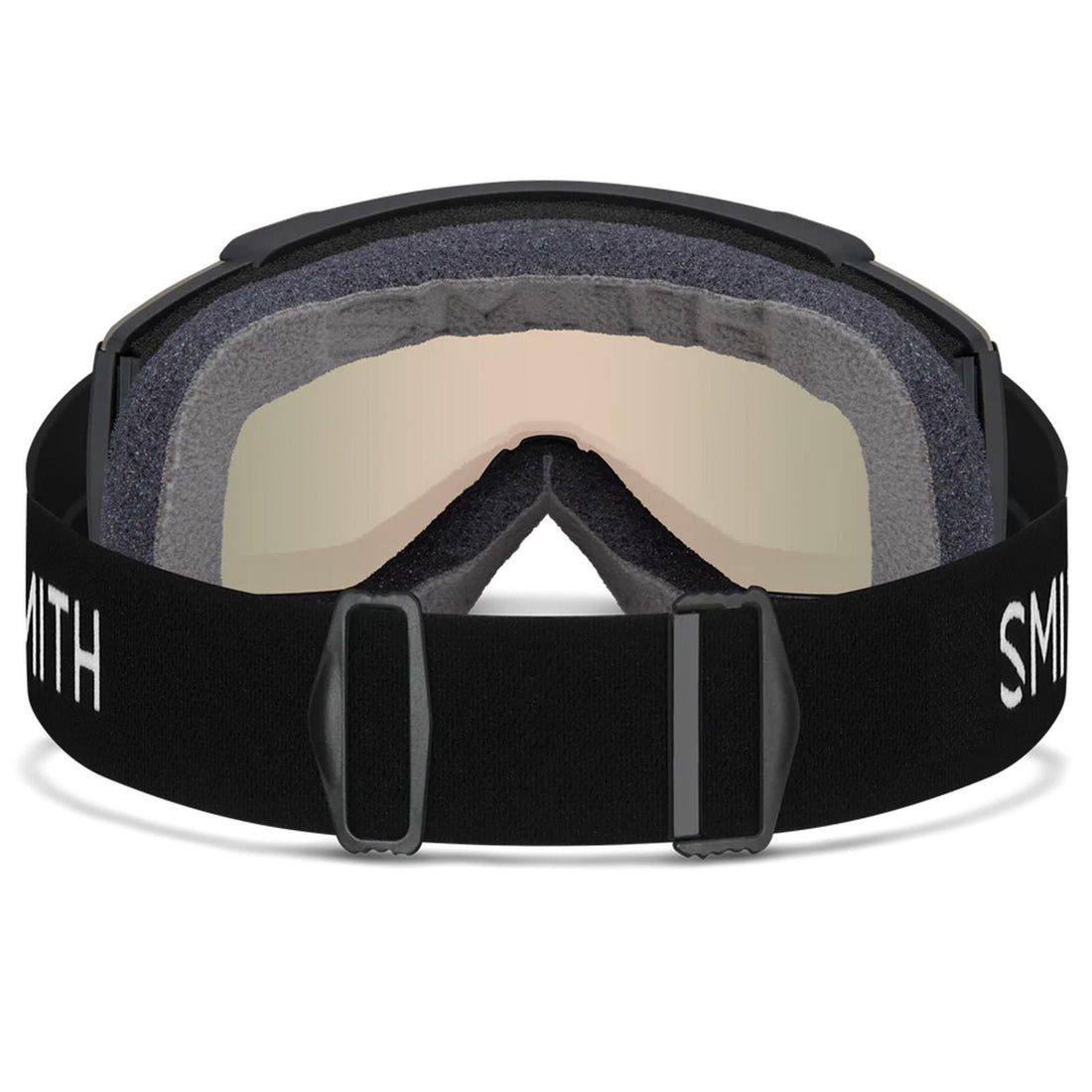 Smith Ski Goggles Squad S 2QJ 4V Black ChromaPop Pro Photochromic Red Mirror