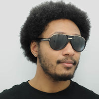 Tom Ford Sunglasses 0334 Dimitry 01P Shiny Black Green Gradient