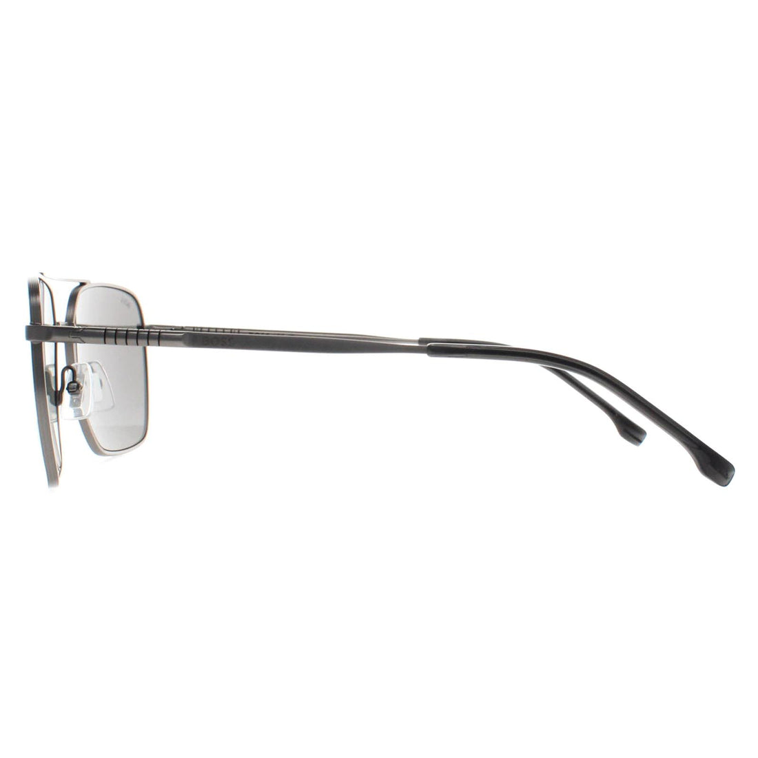 Hugo Boss Sunglasses BOSS 1414/S R80 M9 Matte Dark Ruthenium Grey Polarised