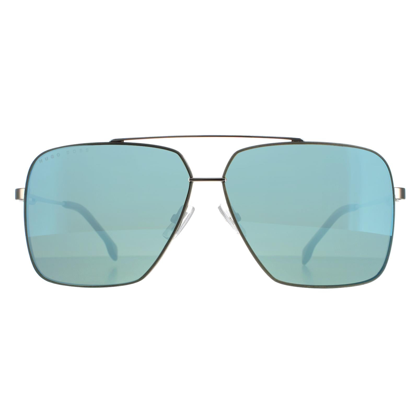 Sunglasses 1325 S 31Z 3U Ruthenium Havana Kaki Mirror